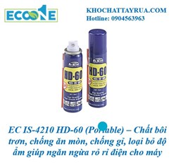 EC IS-4210 HD-60 (Portable) – Chất bôi trơn, chống ăn mòn, chống gỉ, loại bỏ độ ẩm giúp ngăn ngừa rỏ